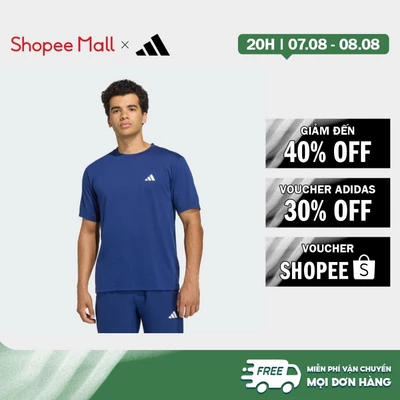 [Duy nhất 8.8 - VOUCHER 30%]adidas Gym & Training ÁO THUN TẬP LUYỆN ESSENTIALS FEELREADY Nam Màu xanh da trời KD5479