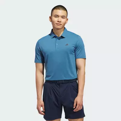 adidas Đánh gôn ÁO POLO CHUYÊN DỤNG HOẠ TIẾT DỆT NỔI Nam Màu xanh da trời KB6795