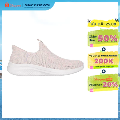Giày Thể Thao Nữ Skechers Slip-ins Sport Ultra Flex 3.0 Pastel Dream Thường Ngày - 150468-LTPK Air-Cooled Memory Foam