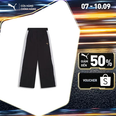 Quần Dài Thời Trang PUMA Nam PRIME RETRO T7 WV PANTS DTB Black Màu Đen
