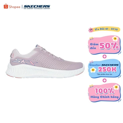 Giày Thể Thao Nữ Skechers GOwalk Now Nikkie Đi Bộ-125640-MVE Air-Cooled Goga Mat