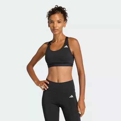 adidas Gym & Training Áo Bra Tập Luyện Nâng Đỡ Vừa Optime Essentials Nữ Đen JN6892
