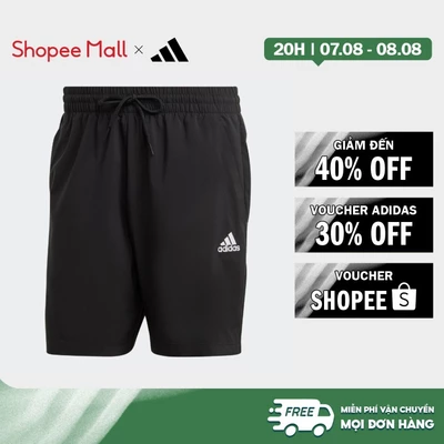 [Duy nhất 8.8 - VOUCHER 30%]adidas Phong cách sống Quần Short Chelsea Logo Nhỏ Essentials AEROREADY Nam Đen IC9392