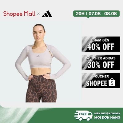 [Duy nhất 8.8 - VOUCHER 30%]adidas Gym & Training Áo Shrug Tập Luyện Contour PrimeLift Essentials Nữ Màu tím KD2217
