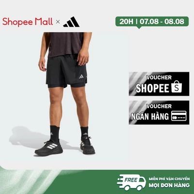 adidas Chạy Quần Short adi365 Running Essentials 2trong1 Nam Đen KA4331