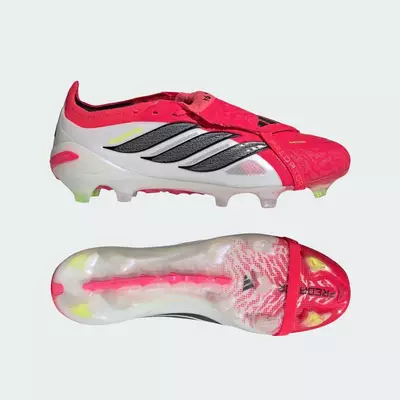 adidas Football PREDATOR ELITE Fold-Over Tongue Firm Ground Football Boots Unisex Red JS0380