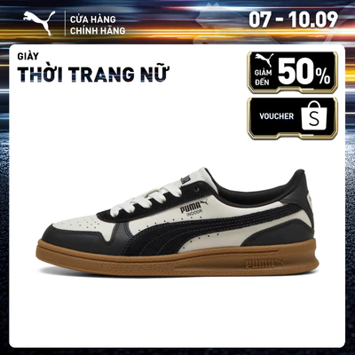Giày Thời Trang PUMA Nữ Indoor Quiet Lux Wns Black-Gum Màu Đen