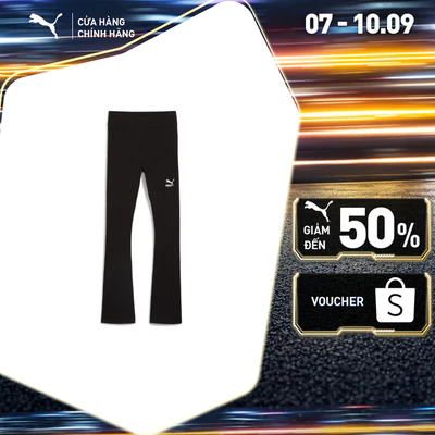 Quần Dài Thời Trang PUMA Nữ CLASSICS Flared Leggings Black Màu Đen