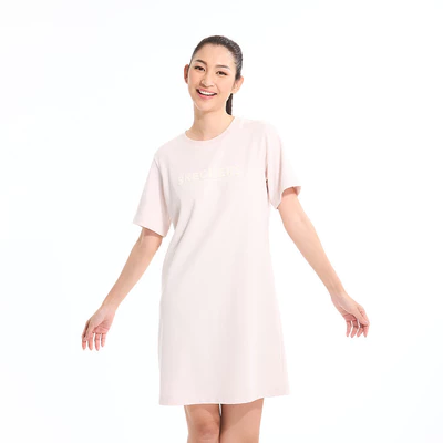 Short Sleeve Dress Nữ Skechers Lifestyle Physical Academia CollectionIconic Short Sleeve-L125W043-0480 Online Sale