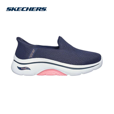 Giày Thể Thao Nữ Skechers Slip-Ins GOwalk Arch Fit 2.0 Mikeyla Đi Bộ - 125332-NVHP APMA