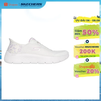 Giày Thể Thao Nữ Skechers Slip-ins GOwalk Flex EVA Đi Bộ - 124823-NTPR Air-Cooled Memory Foam Online Sale