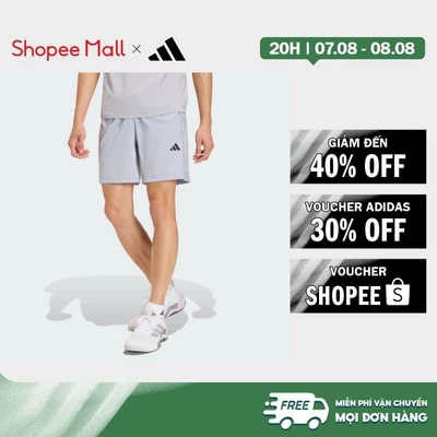 [Duy nhất 8.8 - VOUCHER 30%]adidas Gym & Training WORKOUT ESSENTIALS BASE WOVEN SHORT Men Grey KC5287