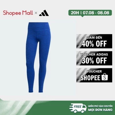 [Duy nhất 8.8 - VOUCHER 30%]adidas Gym & Training Quần Legging 7/8 All Me Nữ Màu xanh da trời IT9152