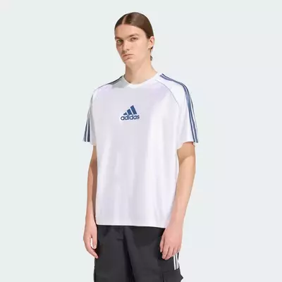 adidas Phong cách sống ÁO THUN BADGE OF SPORTS Nam trắng KC8624