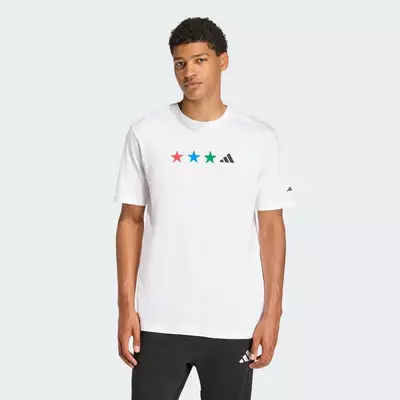 adidas Lifestyle FIFA World Cup 26™ Map Graphic T-Shirt Men White KB2530
