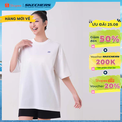 Áo Thun Tay Ngắn Unisex Skechers Skechers X Cloakwork Short Sleeve Tee - SL326U667-00QF