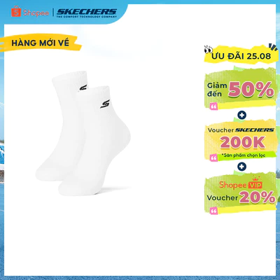 Vớ Thể Thao Nữ Skechers Performance Socks Quarter Socks (2 Pairs) - P425W216-038Q