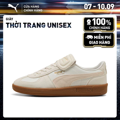 Giày Thời Trang PUMA Unisex Palermo Premium Warm White-Alpine Snow Màu Trắng
