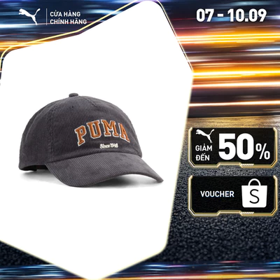 Nón Thể Thao PUMA Unisex Varsity Cap Dark Coal Màu Xám