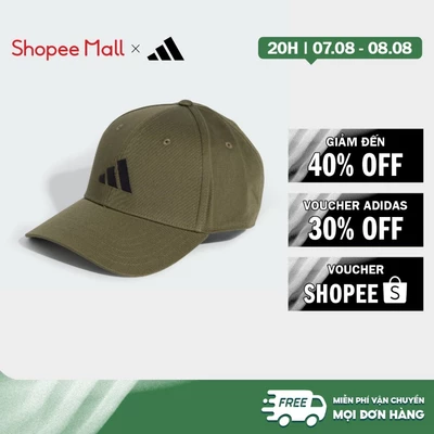 [Duy nhất 8.8 - VOUCHER 30%]adidas Phong cách sống Mũ Bóng Chày Logo Mới Unisex màu xanh lá JP0395