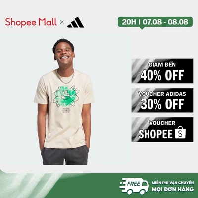[Duy nhất 8.8 - VOUCHER 30%]adidas Phong cách sống Áo Thun Earth Change Through Sports adidas Sportswear Nam Be IL5407