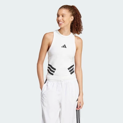 adidas Phong cách sống Áo Tank Top 3 Sọc Future Icons Nữ trắng JC5419