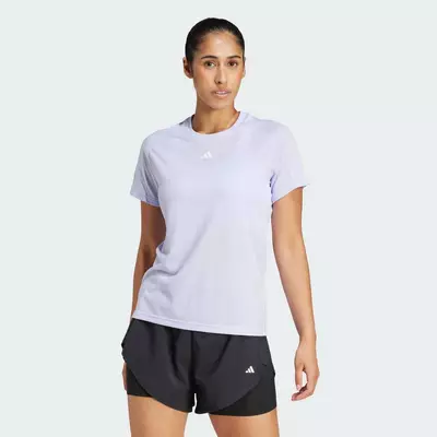 adidas Gym & Training Áo Thun Cổ Tròn Minimal Branding Train Essentials AEROREADY Nữ Màu tím JC9532