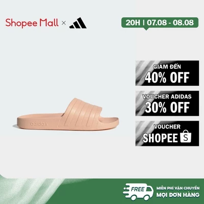 [Duy nhất 8.8 - VOUCHER 30%]adidas Phong cách sống Dép quai ngang Adilette Aqua Nữ Hồng JI2236