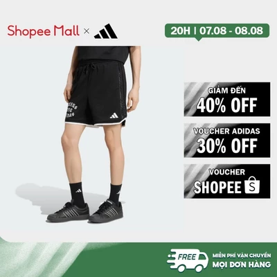 [Duy nhất 8.8 - VOUCHER 30%]adidas Phong cách sống Quần Short Lưới adidas MARVEL SPIDER-MAN Nam Đen KR5354