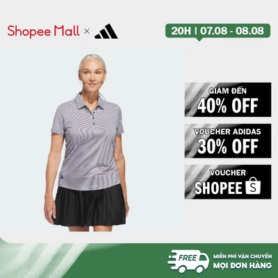 [Duy nhất 8.8 - VOUCHER 30%]adidas Đánh gôn Áo Polo Ngắn Tay Ottoman Nữ Nữ Xám IP8675