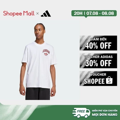 [Duy nhất 8.8 - VOUCHER 30%]adidas Phong cách sống Áo thun VTCT 2 Nam trắng IZ2556