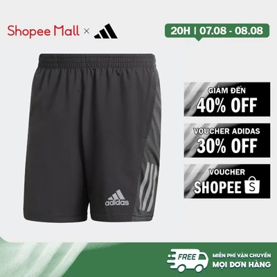 [Duy nhất 8.8 - VOUCHER 30%]adidas Chạy Quần Short Own the Run Nam Xám HB7454
