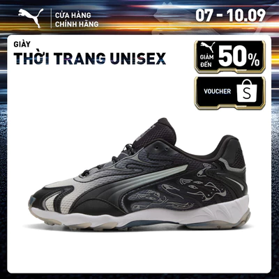 Giày Thời Trang PUMA Unisex Inhale RIPNDIP Black-Silver Màu Đen