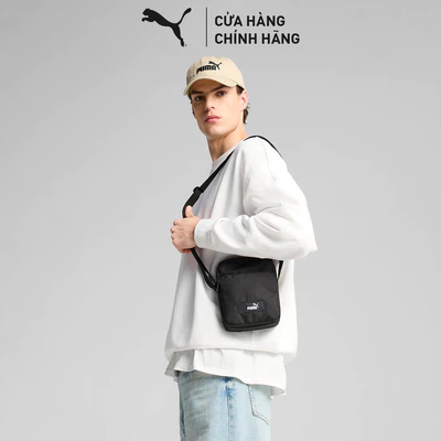 Túi Đeo Vai Thời Trang PUMA Unisex ACADEMY Portable Black Màu Đen