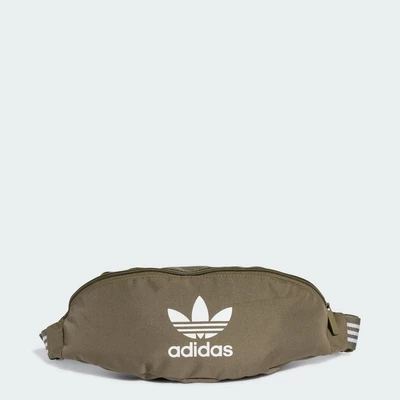 adidas Phong cách sống Túi Đeo Hông Adicolor Unisex màu xanh lá JE3457