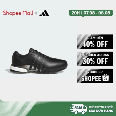 [Duy nhất 8.8 - VOUCHER 30%]adidas Đánh gôn Giày Golf Đinh Liền Rộng Ngang Tour360 25 Nam Đen IH5990