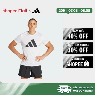 [Duy nhất 8.8 - VOUCHER 30%]adidas Running Run It Tee Men White IN0075