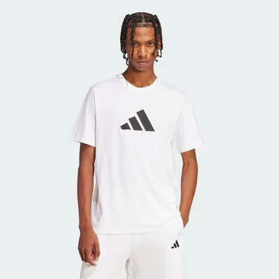 adidas Phong cách sống Áo Thun Logo 3 Bar Future Icons Nam trắng JD4913