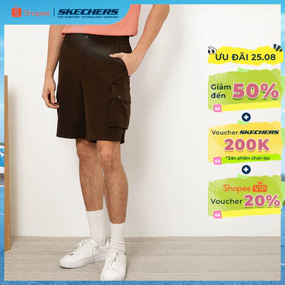 Quần Đùi Thể Thao Nam Skechers Basketball Culture Shorts-SL325M385-00H7 Online Sale