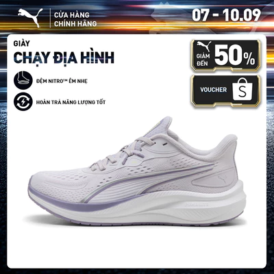 Giày Chạy Bộ PUMA Unisex Skyrocket Lite 2 Lavendar Pop-Lilac Luster Màu Tím