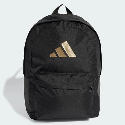 adidas Phong cách sống Ba Lô Logo 3 Bar Classic Unisex Đen IS7048