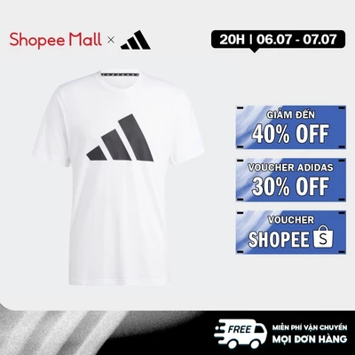adidas Gym & Training Áo Thun Tập Luyện Train Essentials Feelready Có logo Nam trắng IM4373
