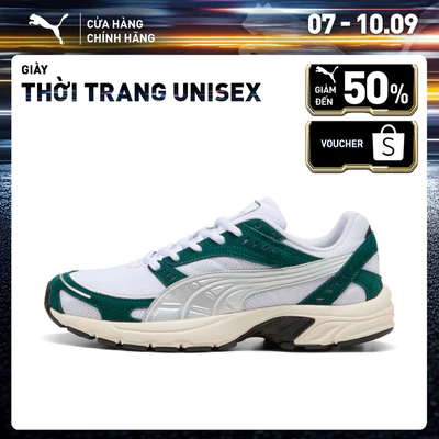Giày Thời Trang PUMA Unisex C25K Malachite-Silver Màu Xanh Lá