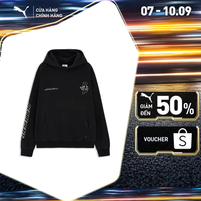 Áo Hoodie Thời Trang PUMA Nam Represent LS Black Màu Đen