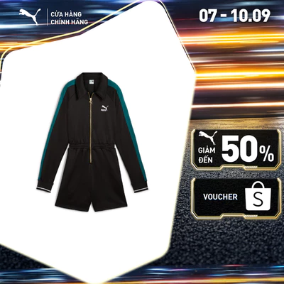 Áo Liền Quần Thời Trang PUMA Nữ T7 Romper Black Màu Đen