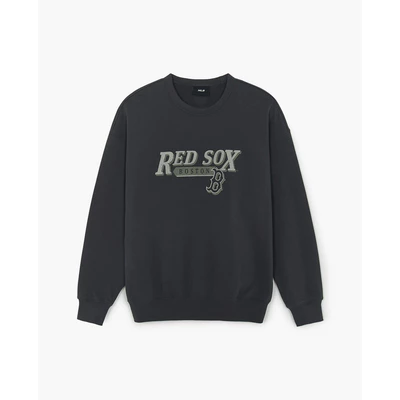 MLB - Áo sweatshirt nữ tay dài Vintage Letter Graphic Varsity_3AMTV0554-43CGS
