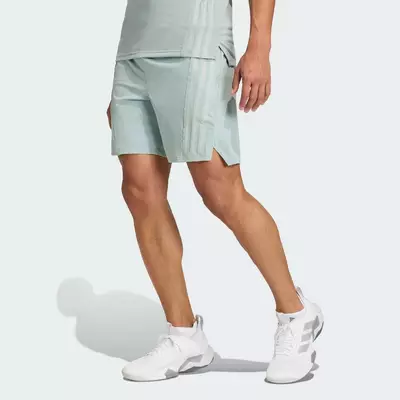 adidas Gym & Training Quần Short 3 Sọc Designed-for-Training Nam màu xanh lá KA4768
