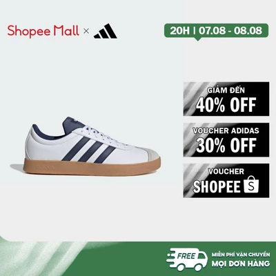 [Duy nhất 8.8 - VOUCHER 30%]adidas Phong cách sống Giày VL Court Base Nam trắng JQ3037