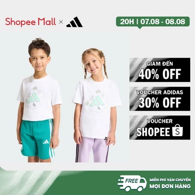 [Duy nhất 8.8 - VOUCHER 30%]adidas Phong cách sống ÁO THUN GRAPHIC SUMMER ADVENTURES CHO BÉ Trẻ em trắng KE1600