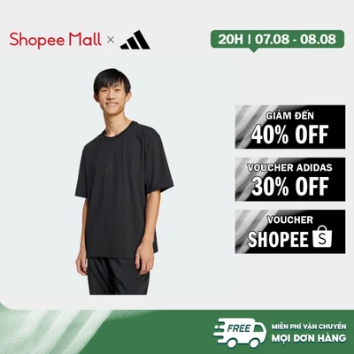 [Duy nhất 8.8 - VOUCHER 30%]adidas Phong cách sống Áo Thun Dáng Suông adidas Z.N.E. Nam Đen JJ1151